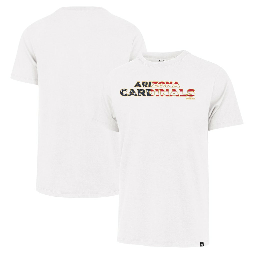 Arizona Cardinals '47 Flag Script Franklin T-Shirt White