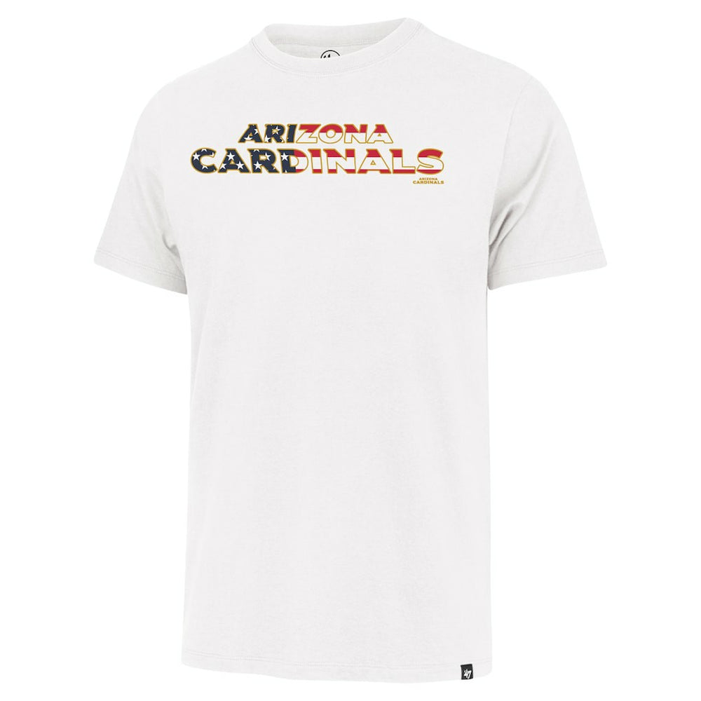 Arizona Cardinals '47 Flag Script Franklin T-Shirt White