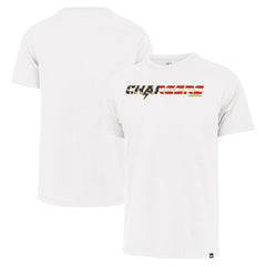 Los Angeles Chargers '47 Flag Script Franklin T-Shirt White