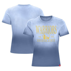Golden State Warriors Sportiqe Women's Arcadia Sun-Dipped T-Shirt Royal