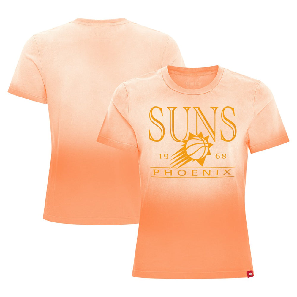 Phoenix Suns Sportiqe Women's Arcadia Sun-Dipped T-Shirt Orange