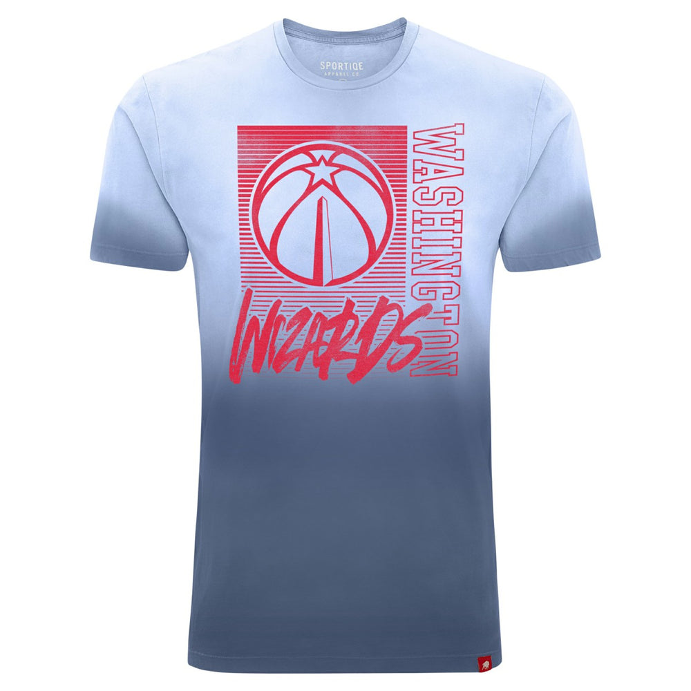 Washington Wizards Sportiqe Unisex Bingham Sun-Fade T-Shirt Navy