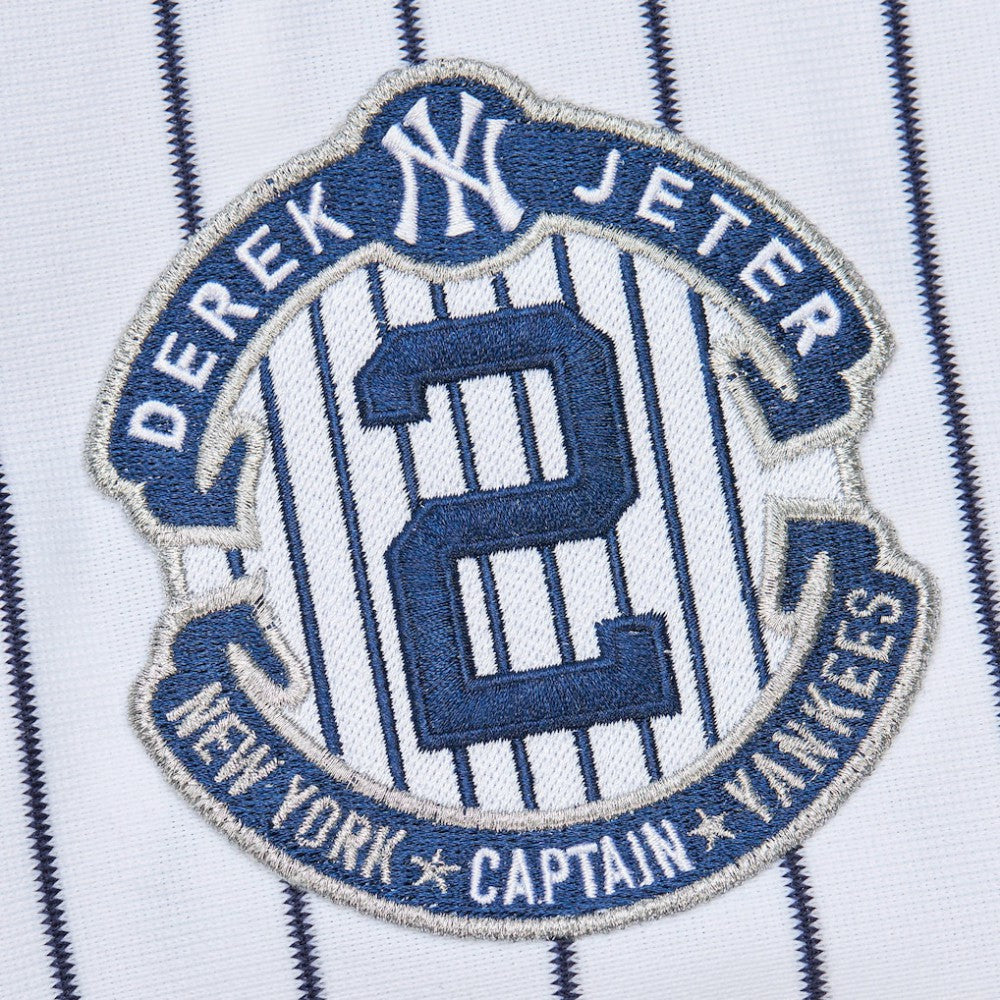 Derek Jeter New York Yankees Mitchell & Ness 2014 Cooperstown Collection Authentic Throwback Jersey - White Jerseys