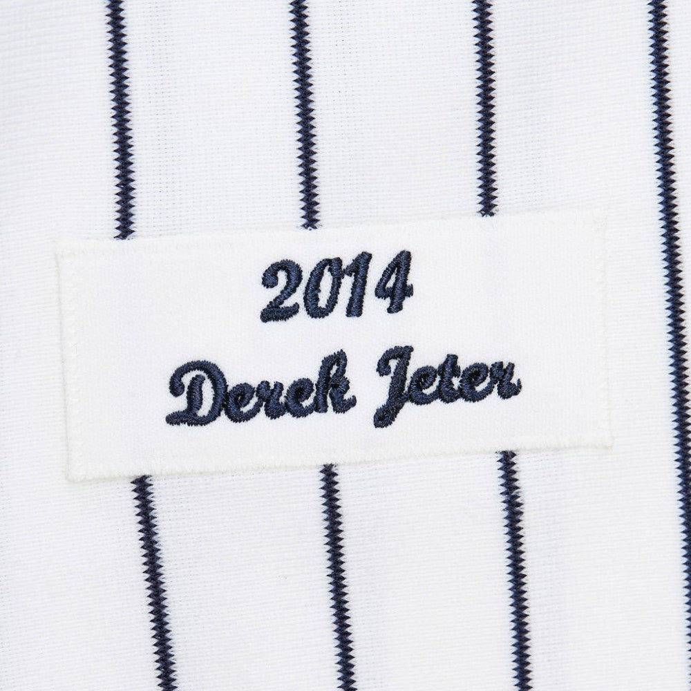 Derek Jeter New York Yankees Mitchell & Ness 2014 Cooperstown Collection Authentic Throwback Jersey - White Jerseys