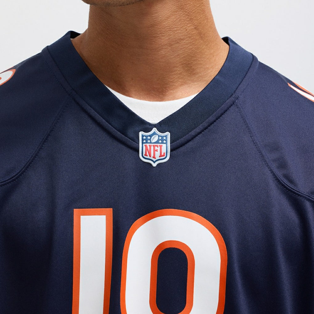 Caleb Williams Chicago Bears Player Game Jersey Navy