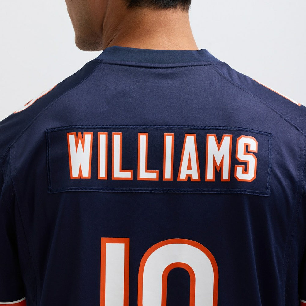 Caleb Williams Chicago Bears Player Game Jersey Navy