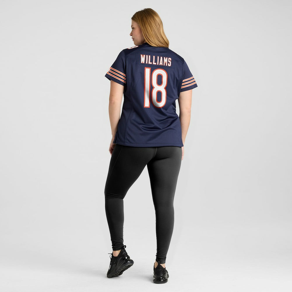 Caleb Williams Chicago Bears Women's Player Game Jersey Navy