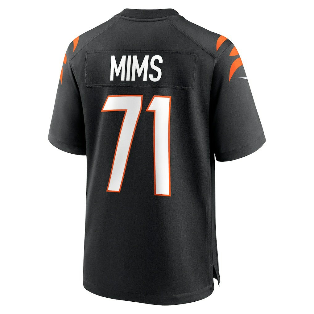 Amarius Mims Cincinnati Bengals Player Game Jersey Black