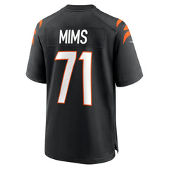 Amarius Mims Cincinnati Bengals Player Game Jersey Black