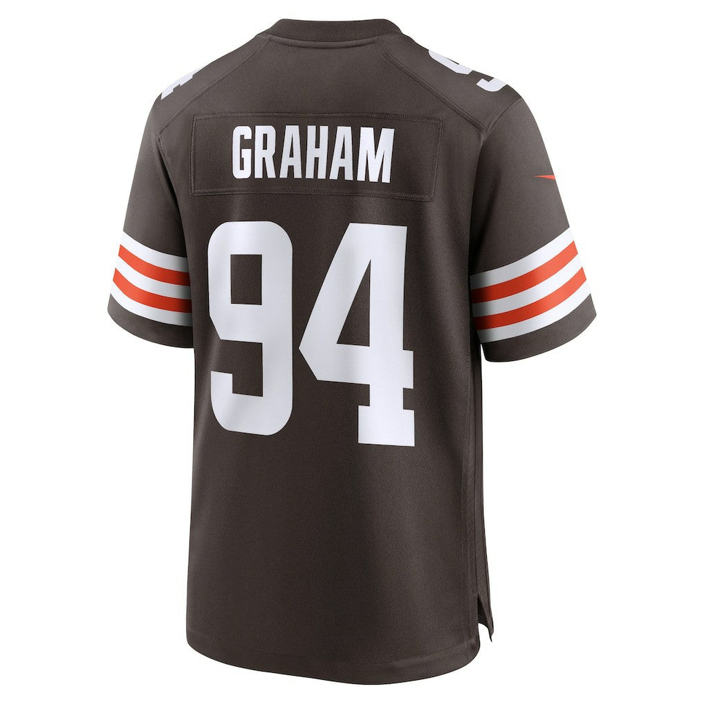Mason Graham Cleveland Browns 2025 NFL Draft First Round Pick Game Jersey Brown