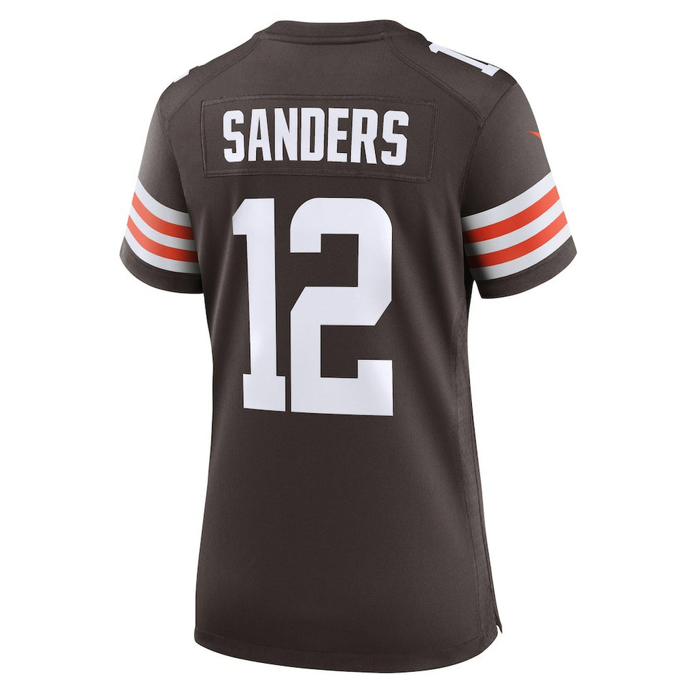 Shedeur Sanders Cleveland Browns Women's 2025 NFL Draft Game Jersey Brown
