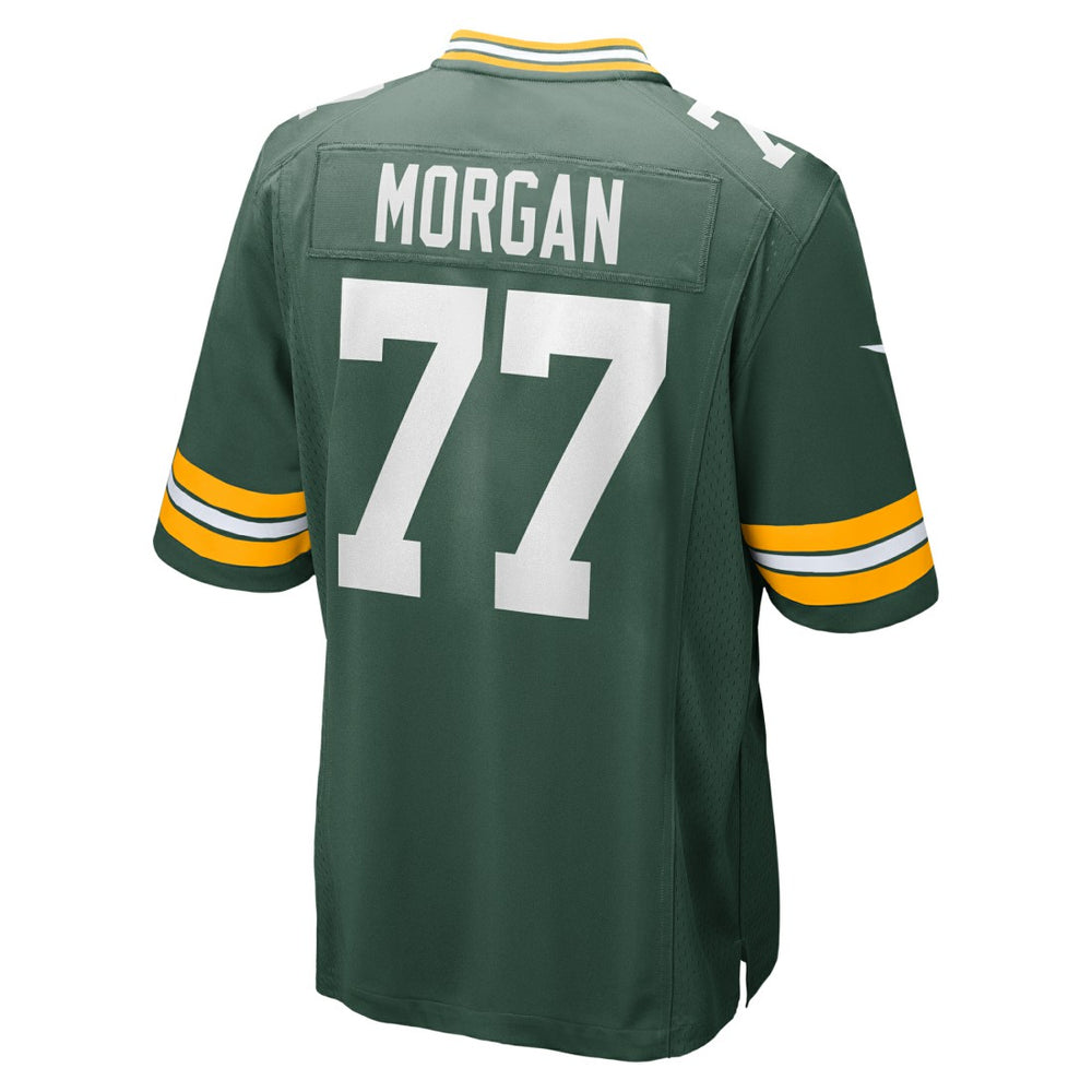 Jordan Morgan Green Bay Packers Player Game Jersey Green