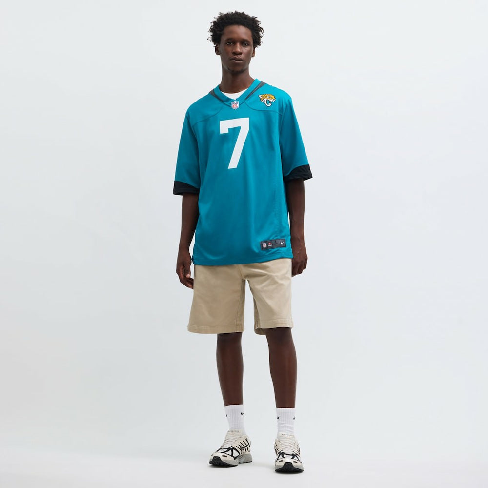 Brian Thomas Jr Jacksonville Jaguars Player Game Jersey Teal