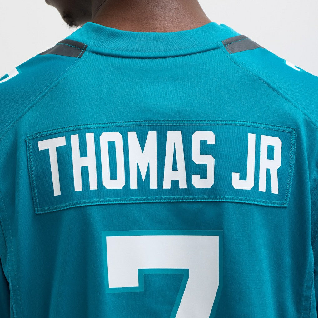 Brian Thomas Jr Jacksonville Jaguars Player Game Jersey Teal