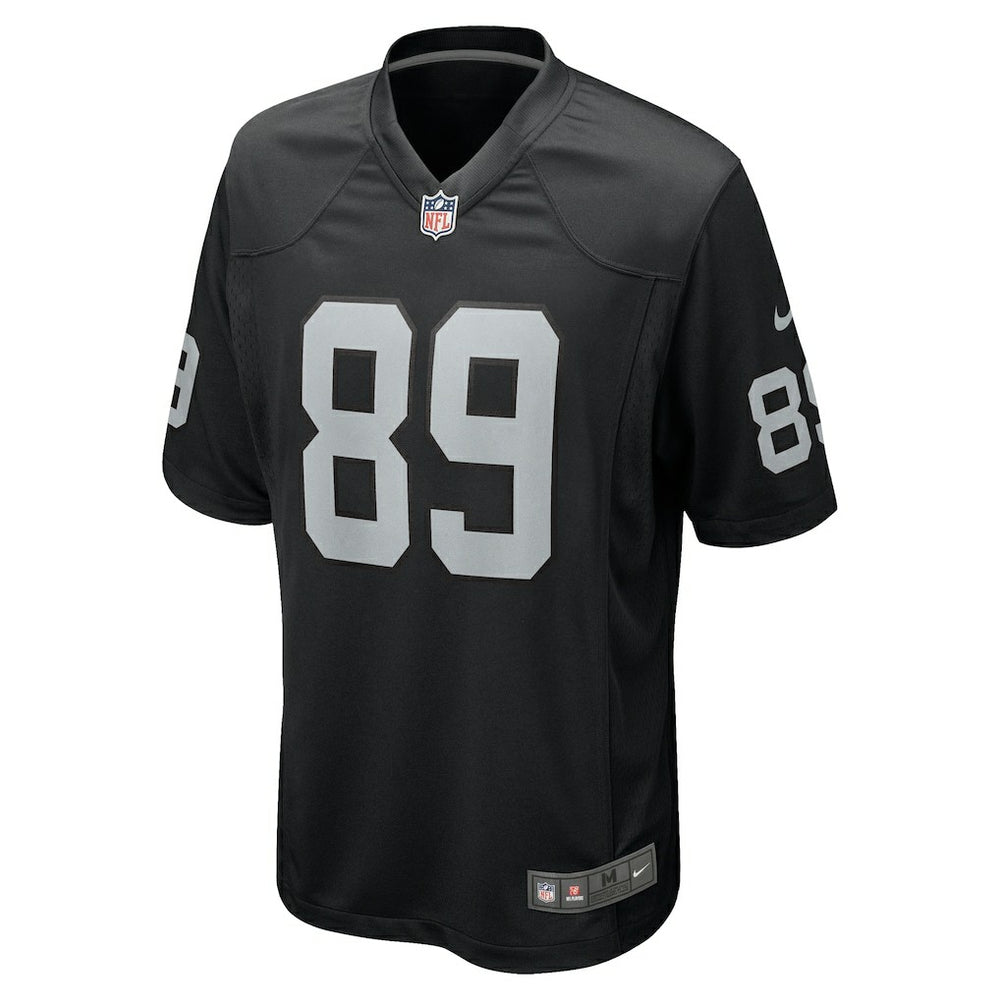 Brock Bowers Las Vegas Raiders Player Game Jersey Black