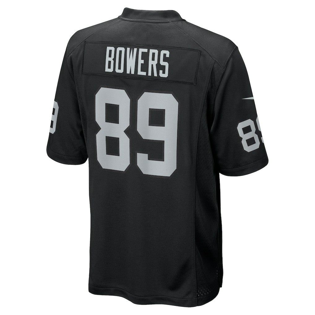 Brock Bowers Las Vegas Raiders Player Game Jersey Black
