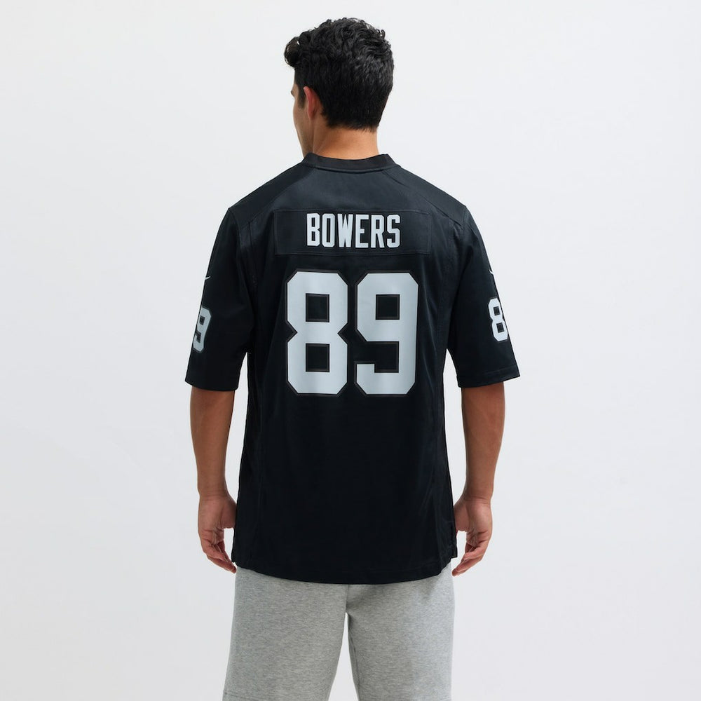 Brock Bowers Las Vegas Raiders Player Game Jersey Black
