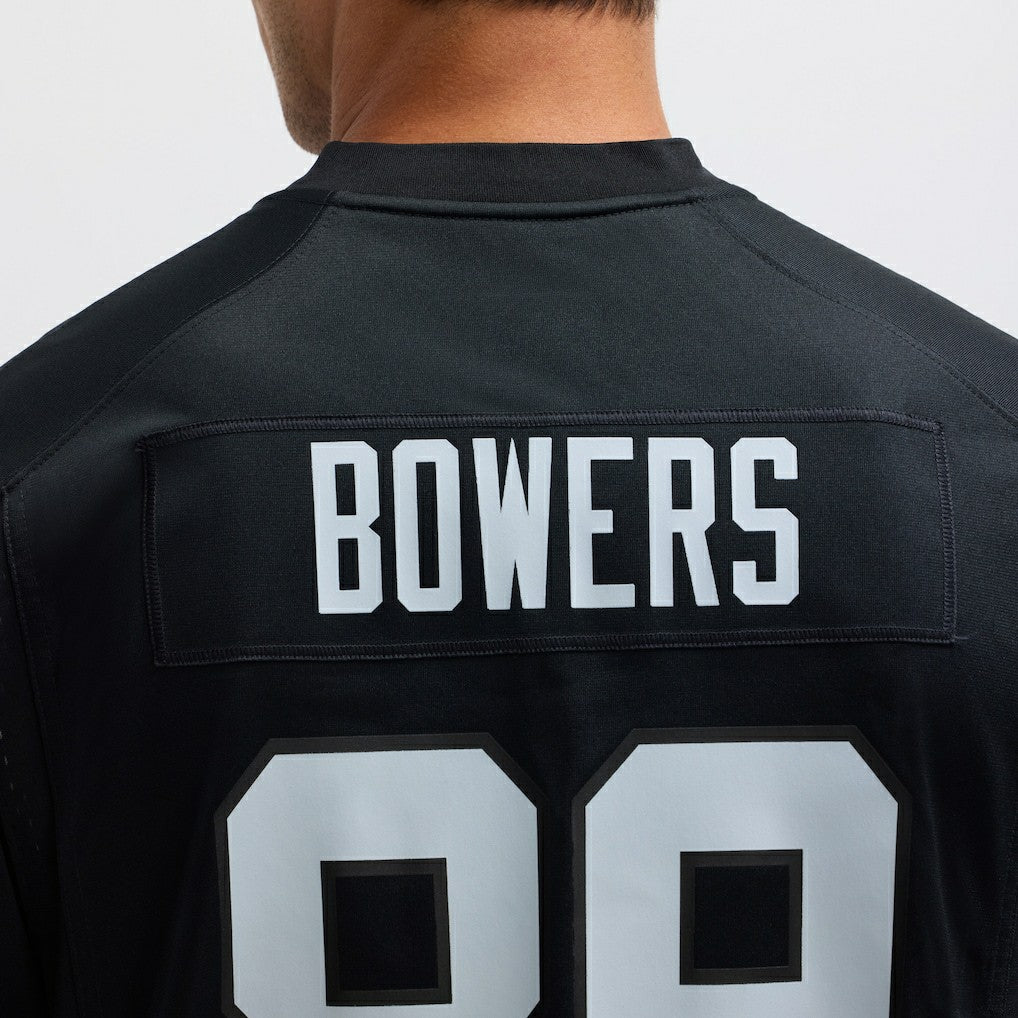 Brock Bowers Las Vegas Raiders Player Game Jersey Black
