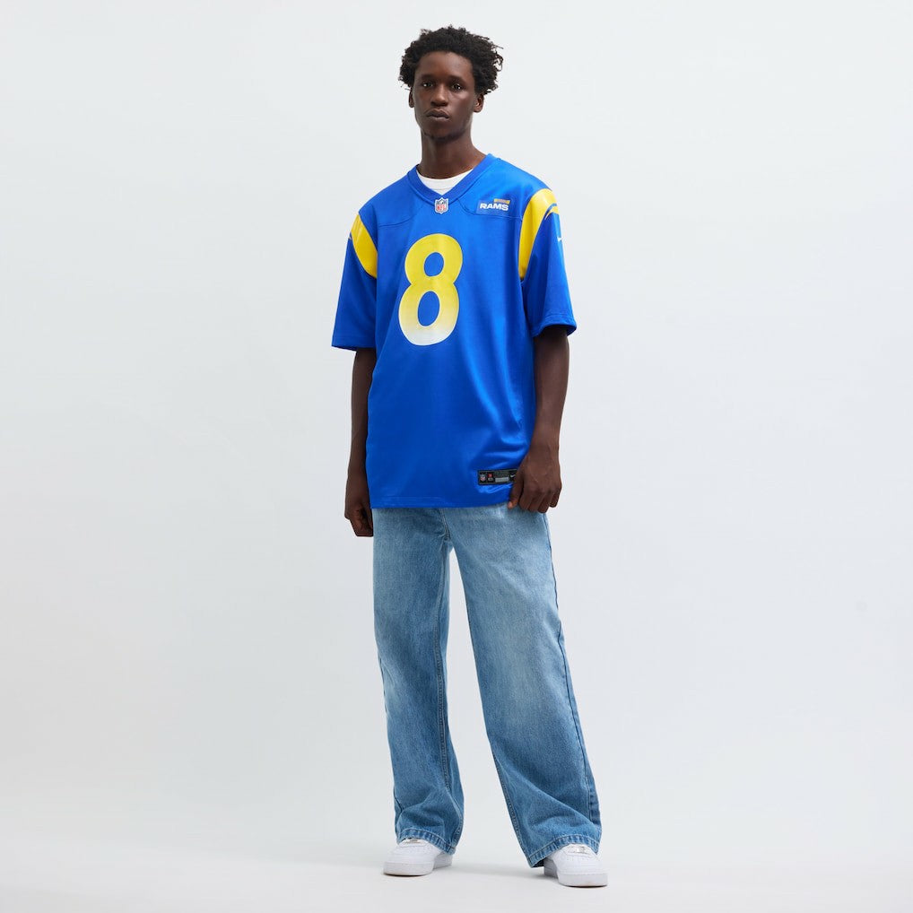 Jared Verse Los Angeles Rams Player Game Jersey Royal