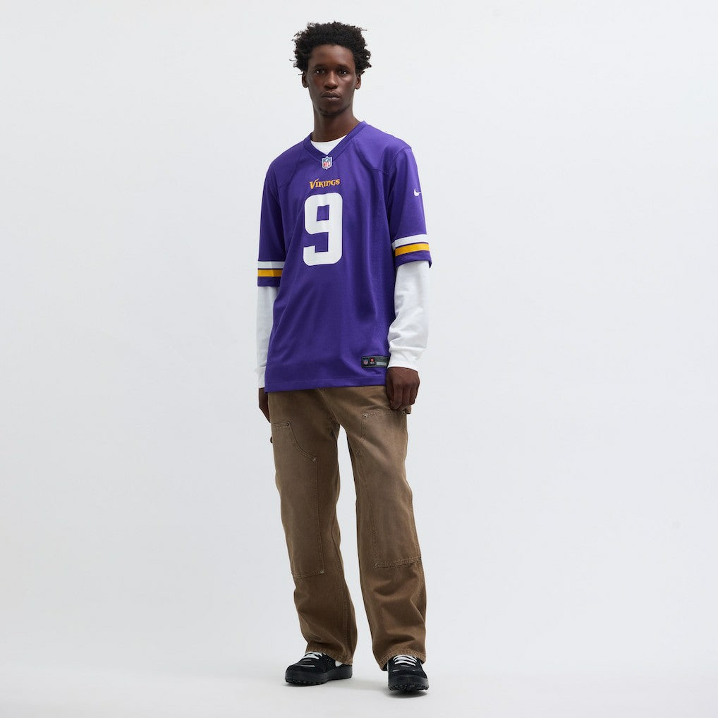 NFL J.J. McCarthy Minnesota Vikings Player Game Jersey - Purple