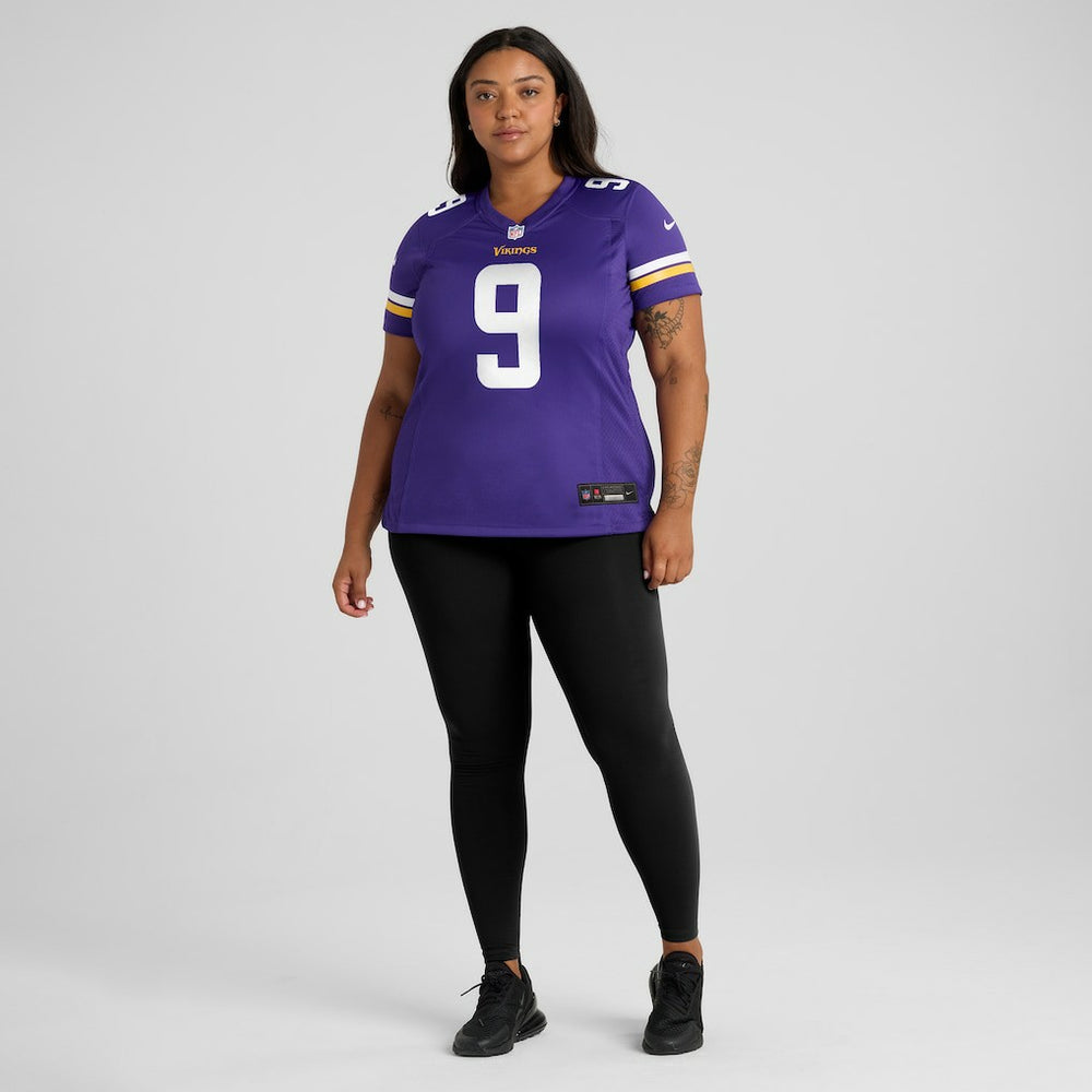 NFL J.J. McCarthy Minnesota Vikings Women's Player Game Jersey - Purple