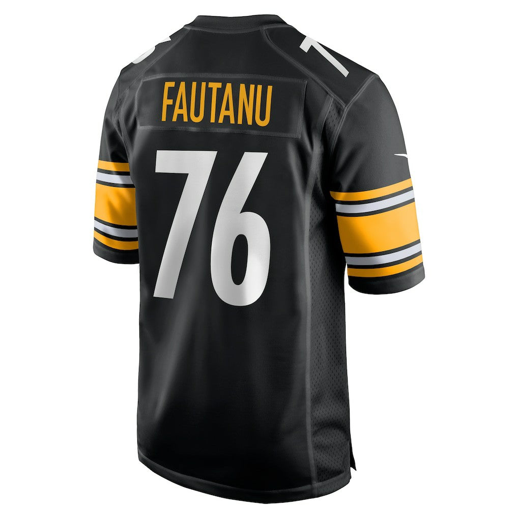 Troy Fautanu Pittsburgh Steelers Player Game Jersey Black