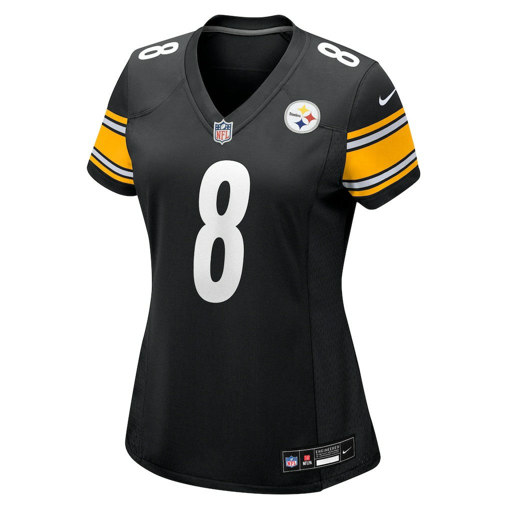 Aaron Rodgers Pittsburgh Steelers Women's Game Jersey Black