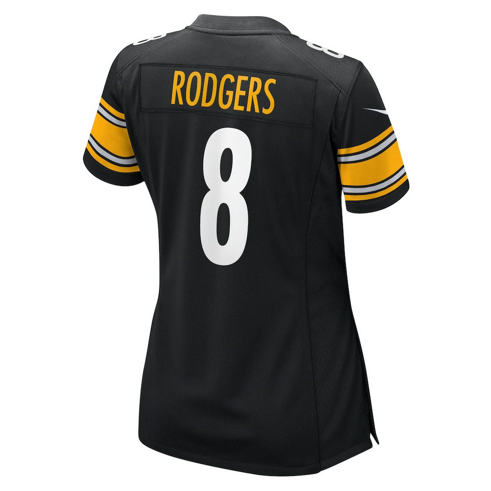 Aaron Rodgers Pittsburgh Steelers Women's Game Jersey Black
