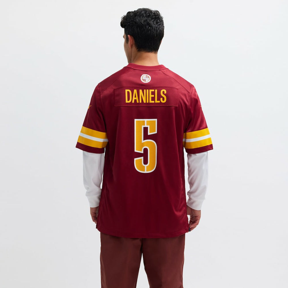 Jayden Daniels Washington Commanders Player Game Jersey Burgundy