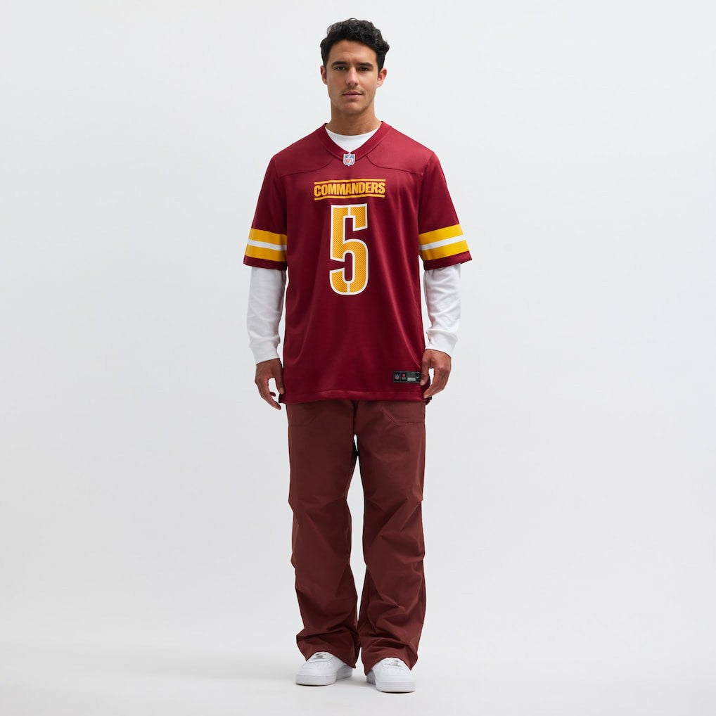 Jayden Daniels Washington Commanders Player Game Jersey Burgundy