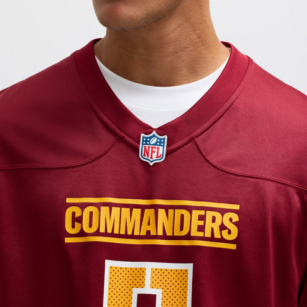 Jayden Daniels Washington Commanders Player Game Jersey Burgundy