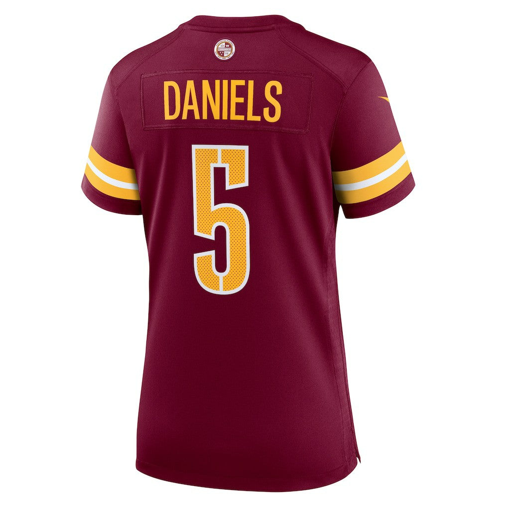 Jayden Daniels Washington Commanders Women's Player Game Jersey Burgundy
