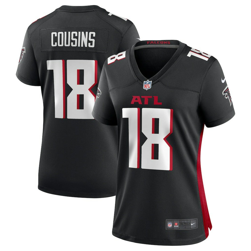 Kirk Cousins Atlanta Falcons Women's Game Player Jersey Black