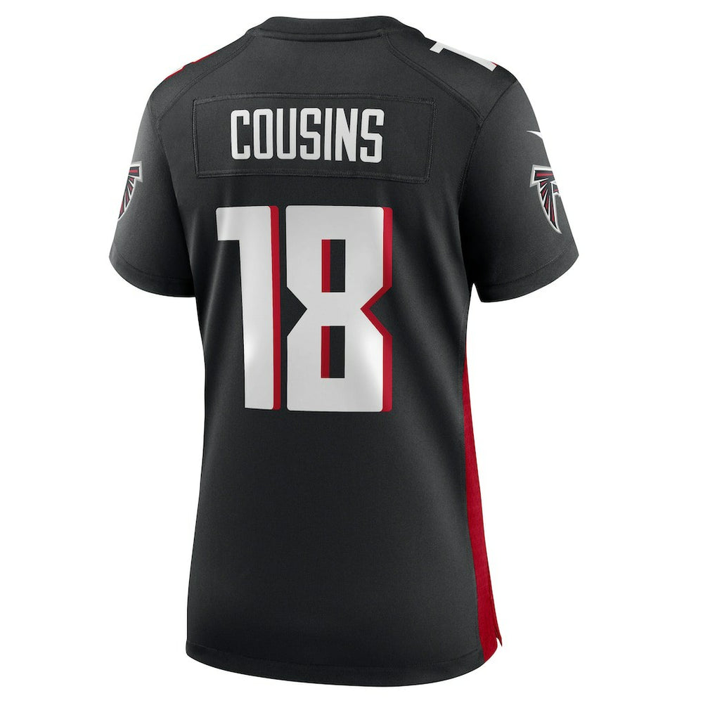 Kirk Cousins Atlanta Falcons Women's Game Player Jersey Black