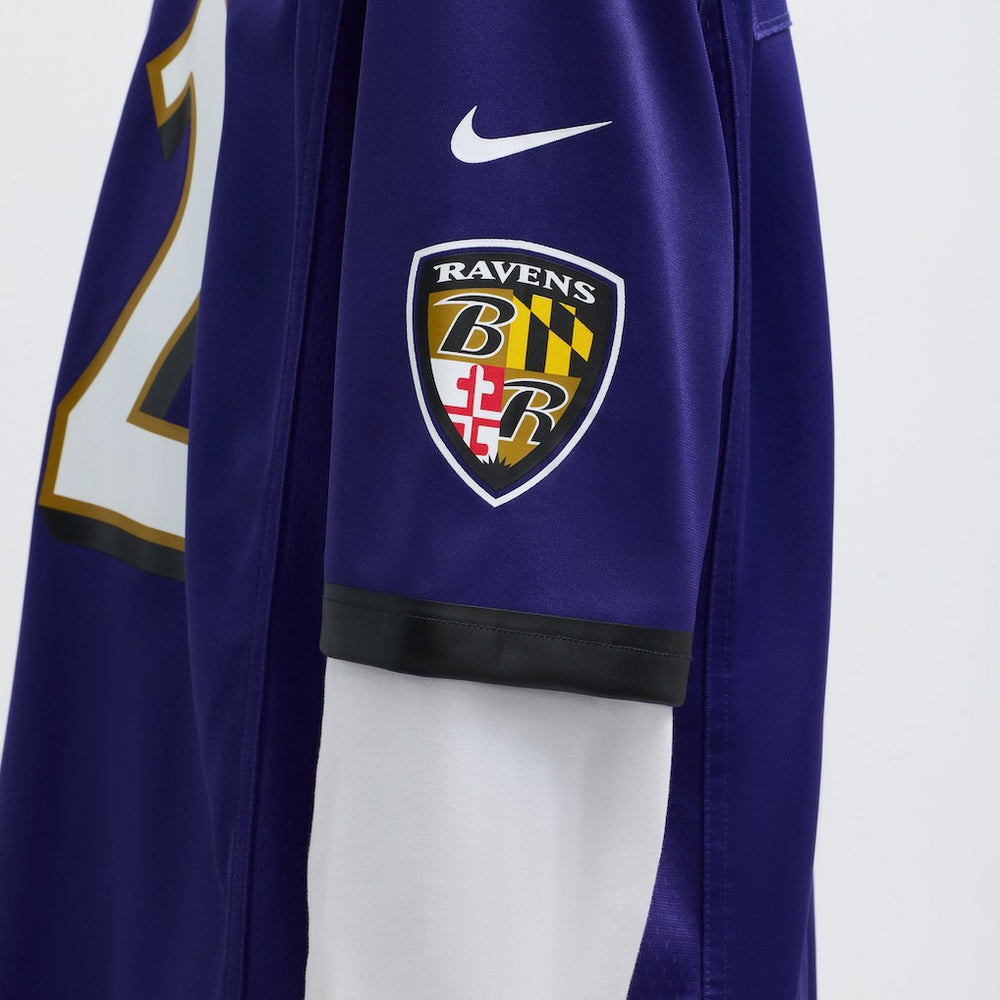 Derrick Henry Baltimore Ravens Game Player Jersey Purple