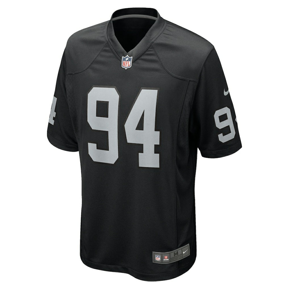 Christian Wilkins Las Vegas Raiders Team Game Jersey Black
