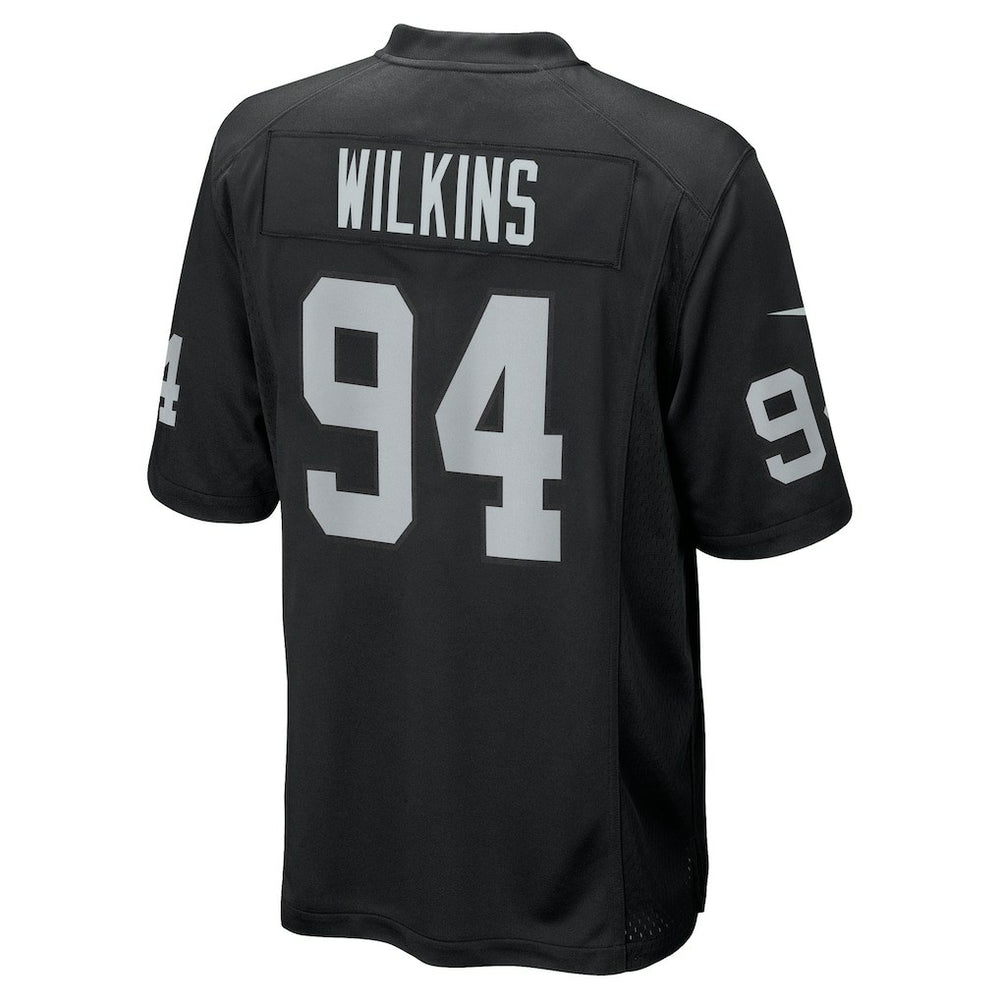 Christian Wilkins Las Vegas Raiders Team Game Jersey Black