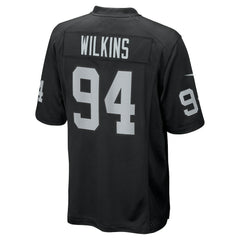 Christian Wilkins Las Vegas Raiders Team Game Jersey Black