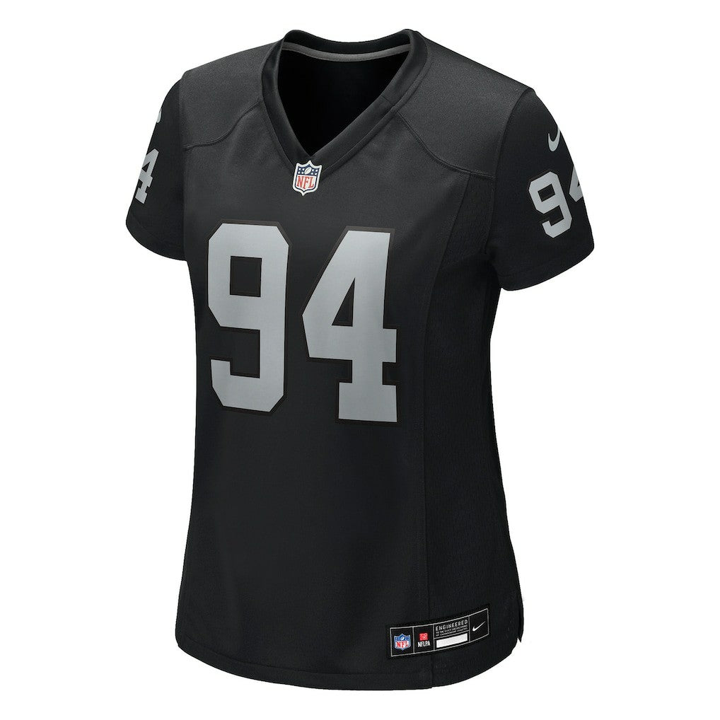 Christian Wilkins Las Vegas Raiders Women's Team Game Jersey Black