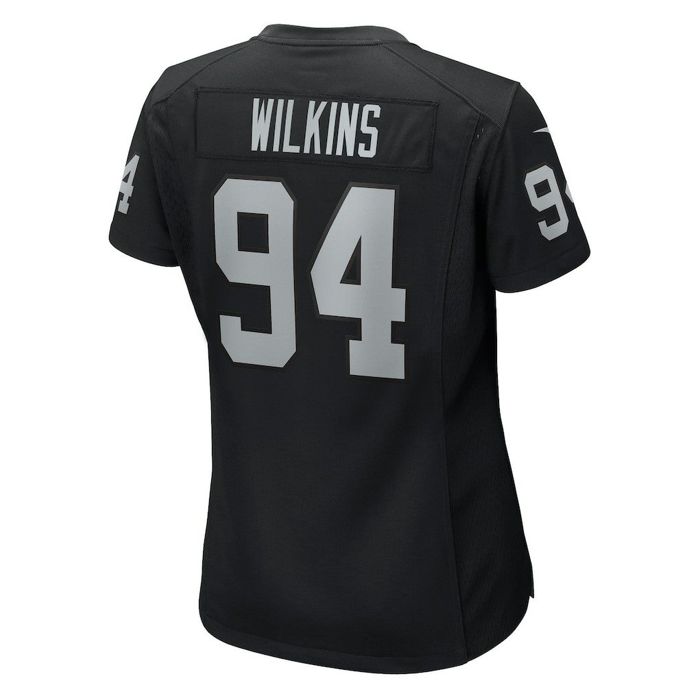 Christian Wilkins Las Vegas Raiders Women's Team Game Jersey Black