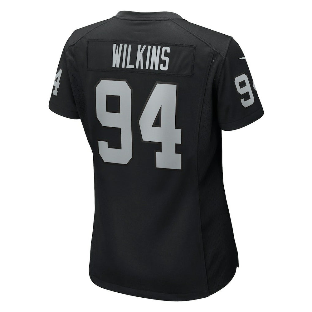 Christian Wilkins Las Vegas Raiders Women's Team Game Jersey Black