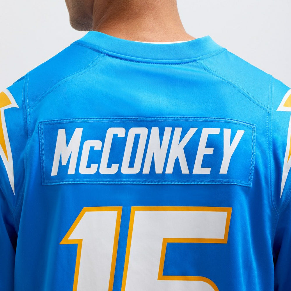 Ladd McConkey Los Angeles Chargers Player Game Jersey Powder Blue