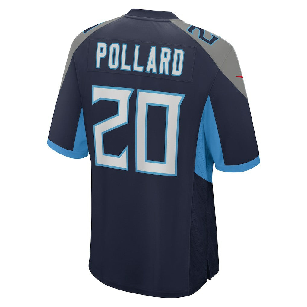 Tony Pollard Tennessee Titans Game Player Jersey Navy
