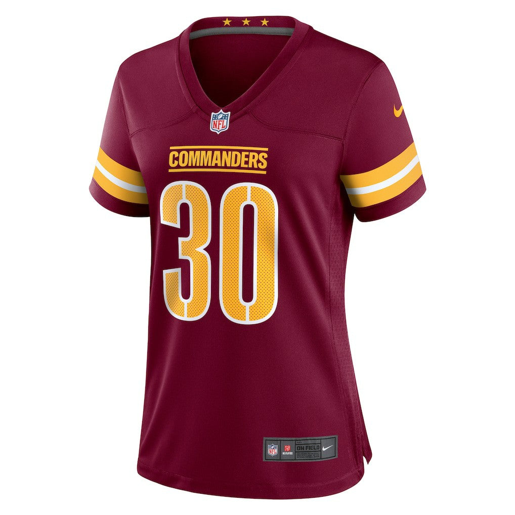 Austin Ekeler Washington Commanders Women's Game Player Jersey Burgundy