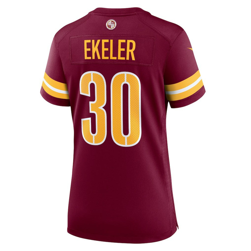 Austin Ekeler Washington Commanders Women's Game Player Jersey Burgundy