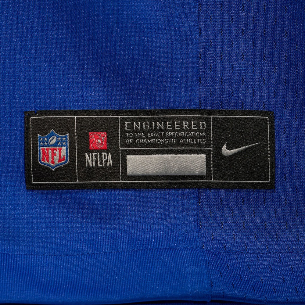 Maxwell Hairston Buffalo Bills 2025 NFL Draft First Round Pick Game Jersey Royal