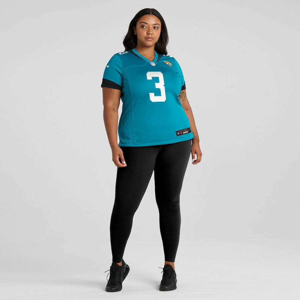 Jakobi Meyers Jacksonville Jaguars Women's Team Game Jersey Teal