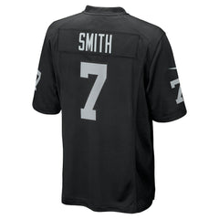 Geno Smith Las Vegas Raiders Game Player Jersey Black