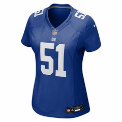 Abdul Carter New York Giants Women's First Round Pick Game Jersey Royal