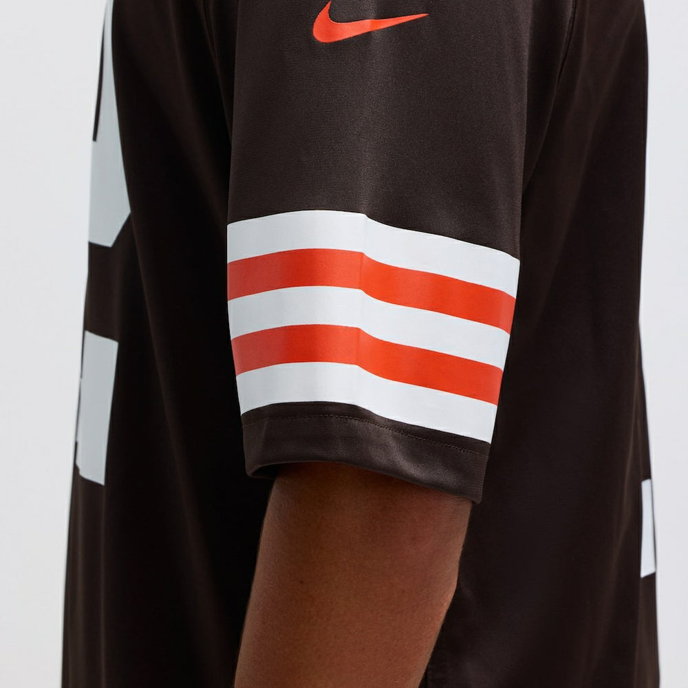 Shedeur Sanders Cleveland Browns 2025 NFL Draft Game Jersey Brown